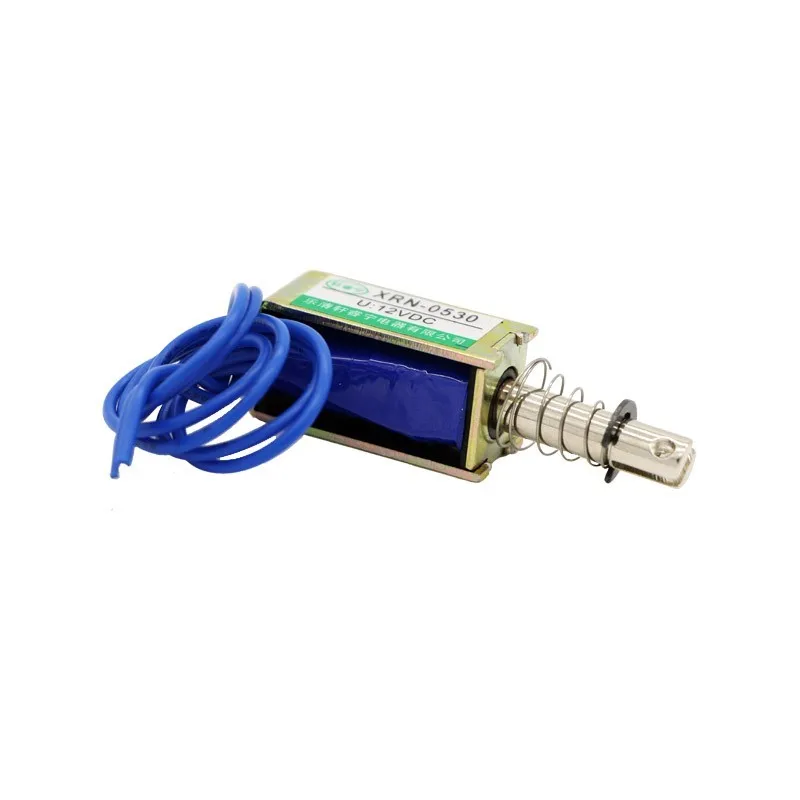 Pull frame traction DC electromagnet XRN-0530 DC 12V 24V Stroke 10mm 20.5W
