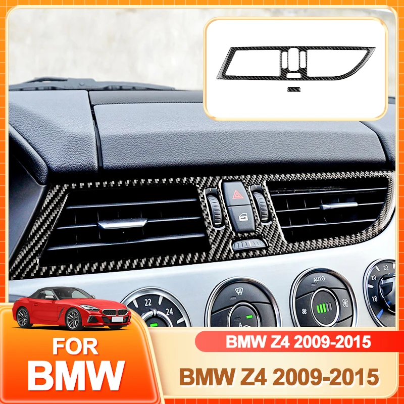 

Держатель для очков, горячая центральная консоль, вентиляционное отверстие, декоративная крышка, наклейка, наклейка для BMW Z4 2009-2015, аксессуары для салона автомобиля