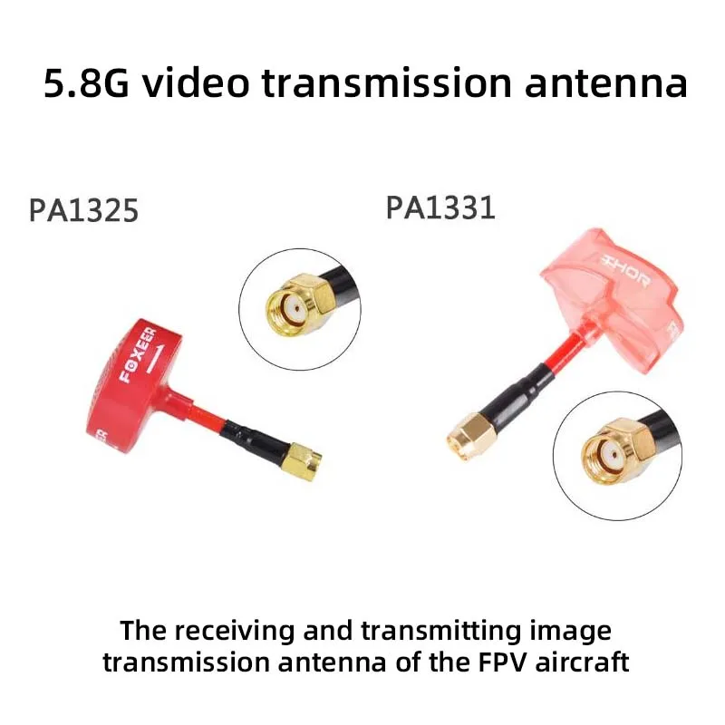 FOXEER 5.8G omnidirectional antenna for receiving, transmitting and video transmission is suitable for FPV drones