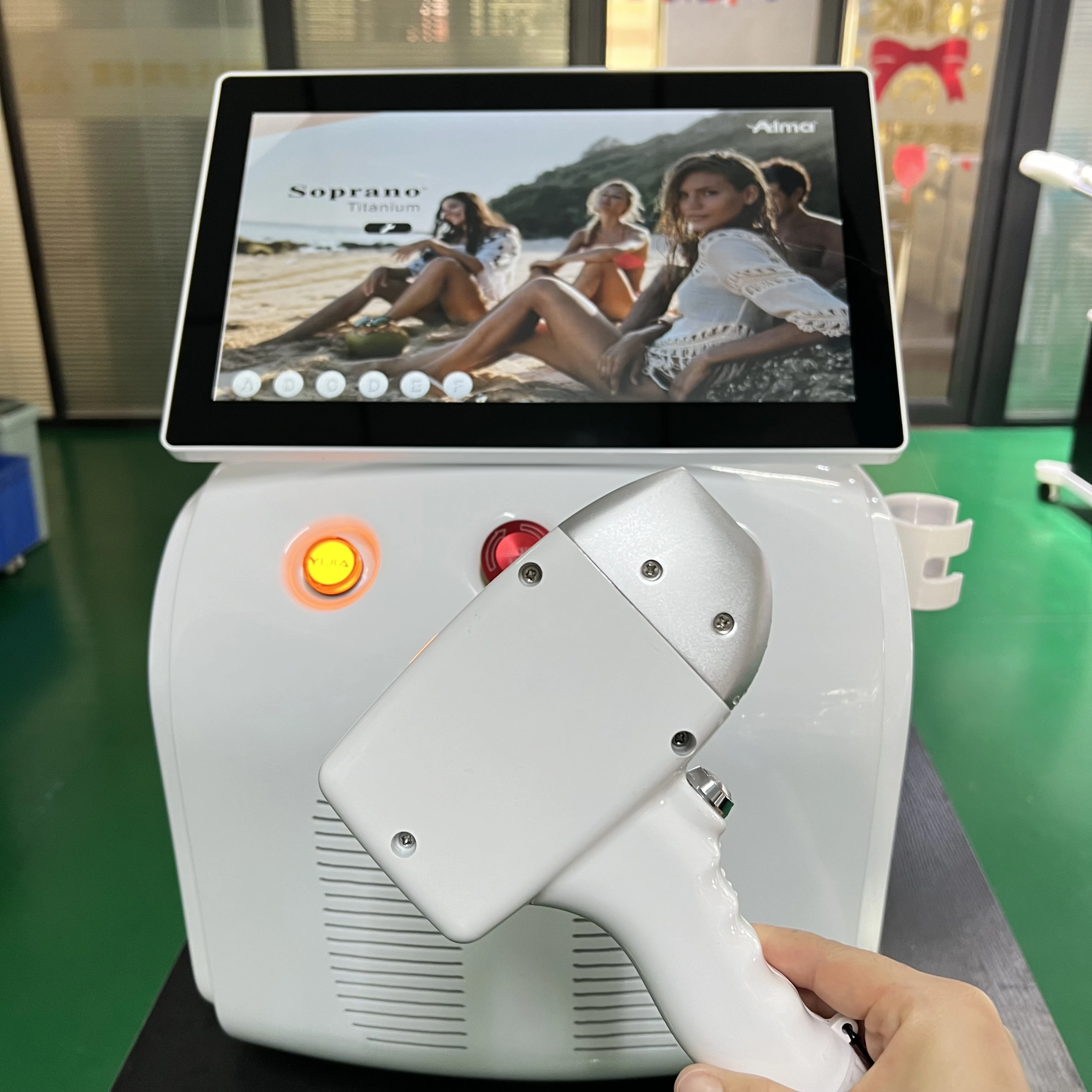 2024 Portable Diode Ice Titanium Laser Body Hair Remov Machine Professional 2 In 1Nd Yag Pico Laser Tattoo RemoV Machine