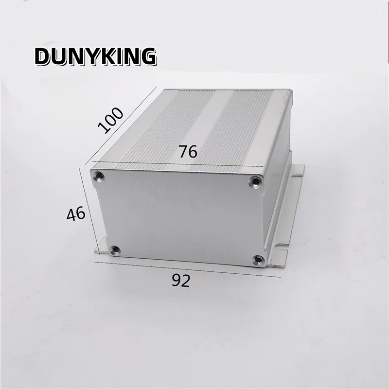 Aluminum Enclosure waterproof 100x46x76mm Case PCB DIY Instrument Electronic Project Protective Box Alloy Components Made PCB