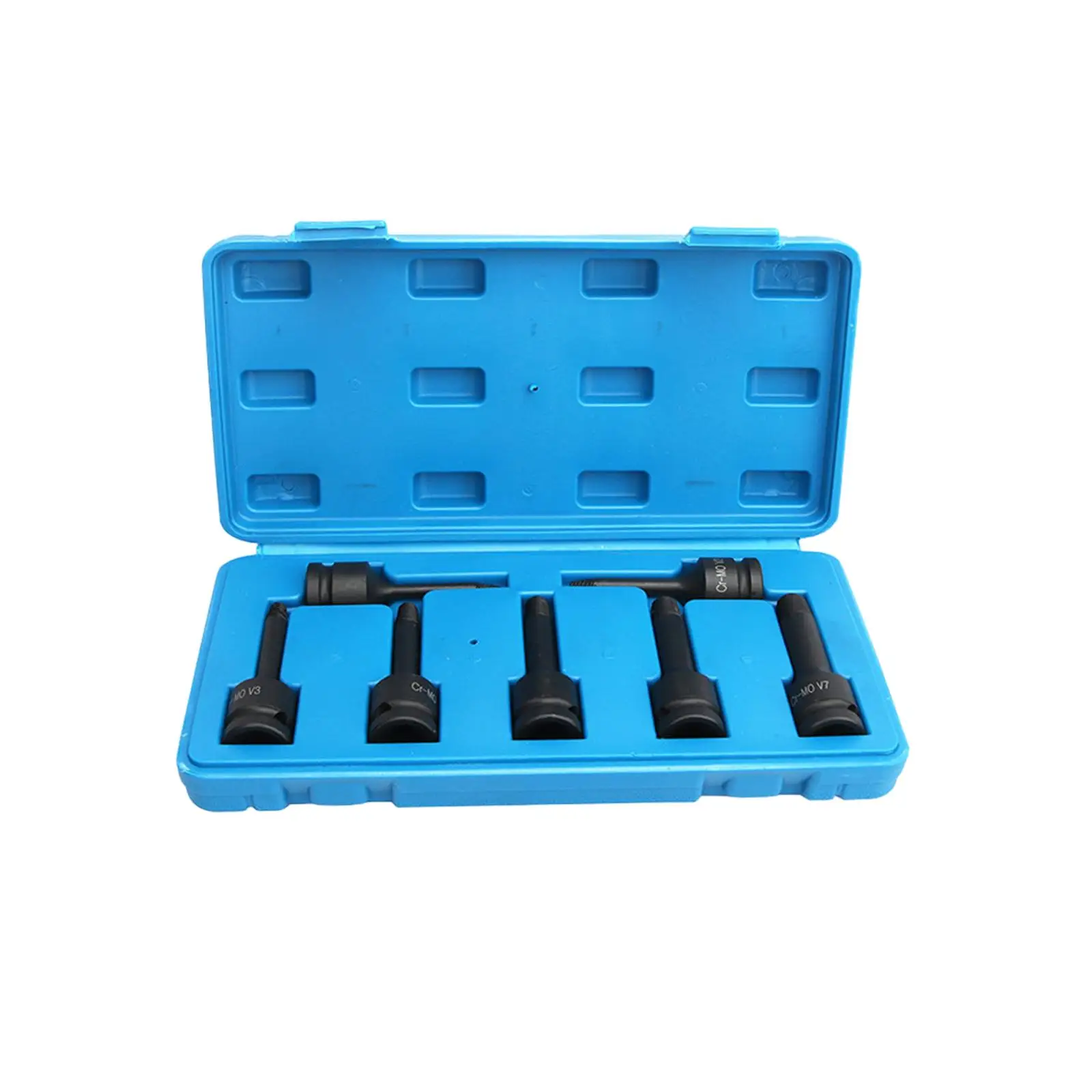 1/2 inch Drive Impact Hex Bit Set Pneumatic Wrench Hexagonal Drive Bits Kit