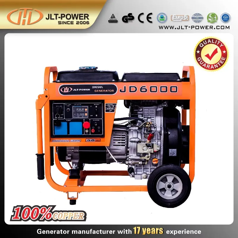 [Hot Sale] Open Frame 9Kw 10Kw Single Cylinder Air Cooled  Generator Single Phase 230V 3000Rpm Electric Power Equipment