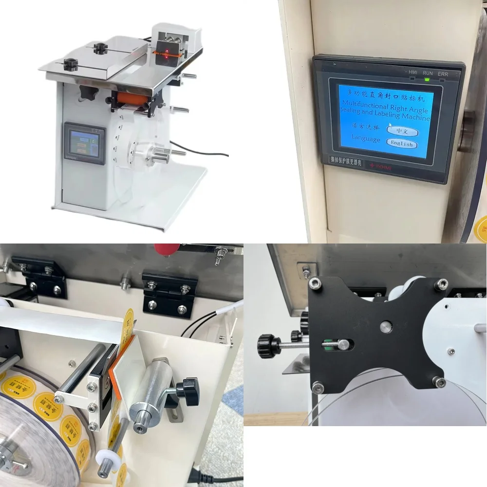 

（2026）hotCorner Labeling Machine Desktop Semi Automatic Box Carton Corner Sticker Label Applicator Corner Sealing Labeling Machi