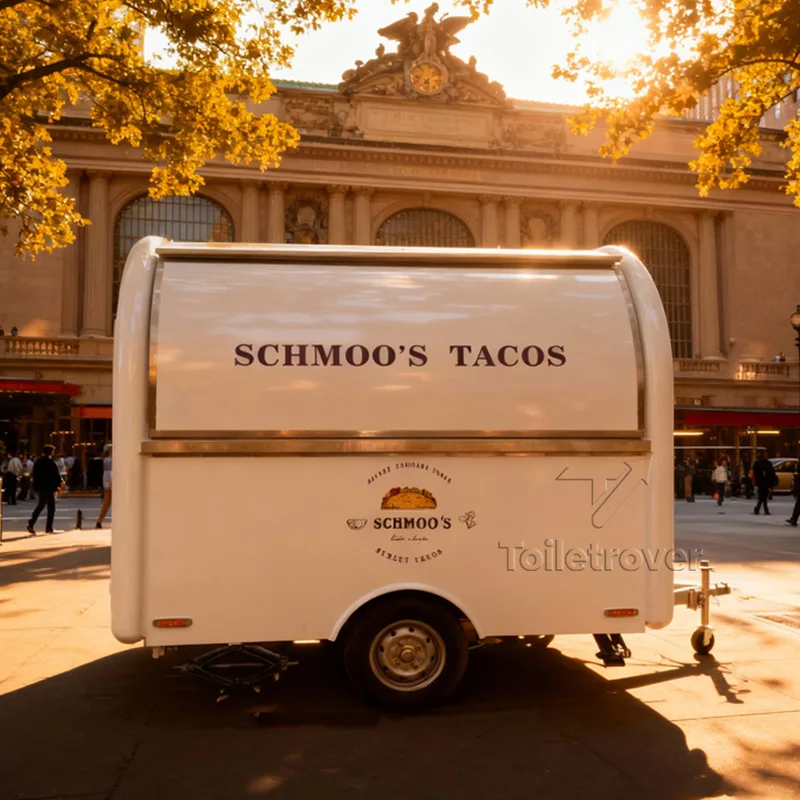 

Commercial Towable Food Truck Hawaii Hot Dog French Fries Tacos Hamburger Pizza Mobile Food Carts for Sale