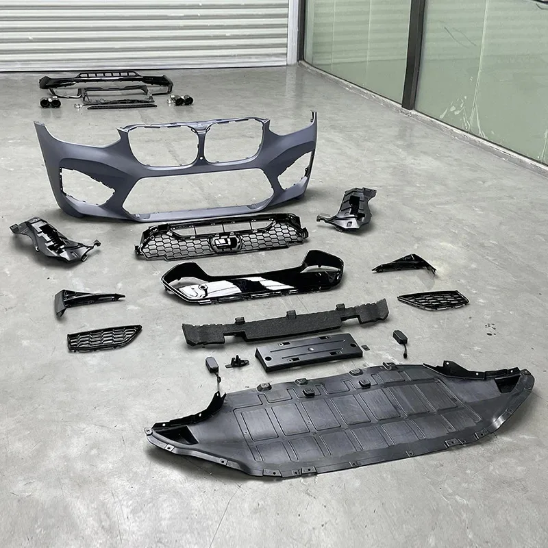

Car Bodykit for X3 G01 2018-2021 Upgrade Modified Front Bumper Transformation to X3 M Style