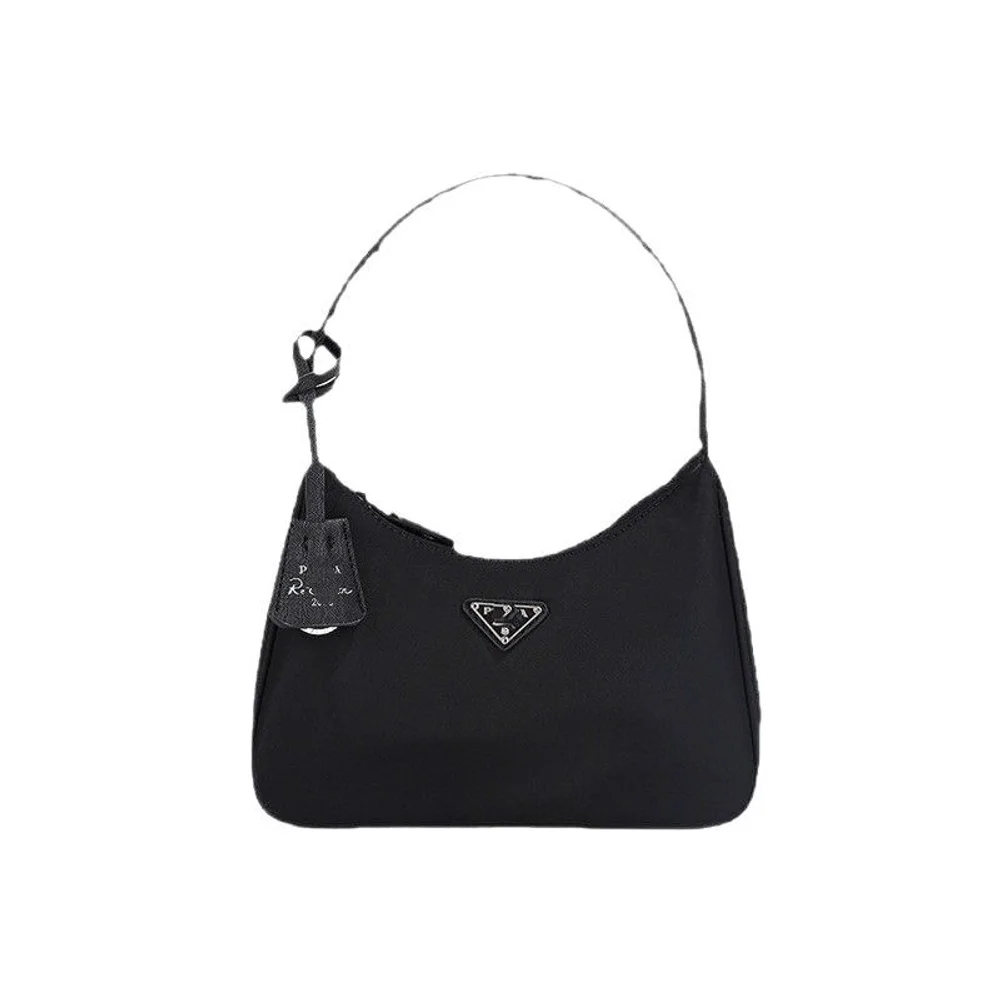 Trendy underarm bag, exquisite handbag, shoulder bag, waterproof, vintage nylon bag, high-end and niche