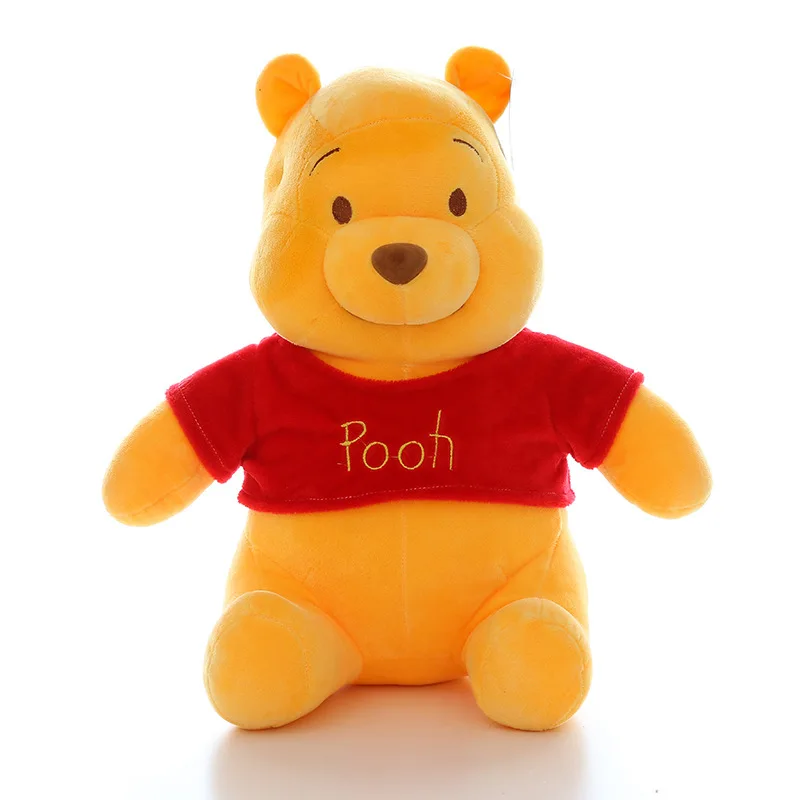 

Potdemiel New Winnie The Pooh Plush Toys Soft Stuffed Kawaii Anime Elf Doll Cartoon Pooh Bear Plush Doll Birthday Gift