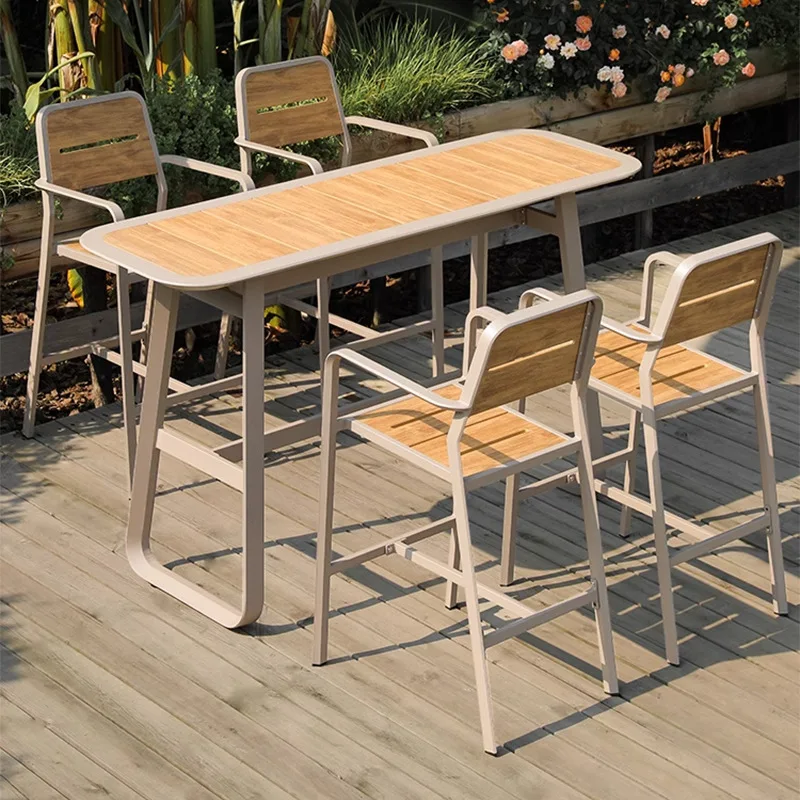 

Customizable Nordic Outdoor Bar Chair