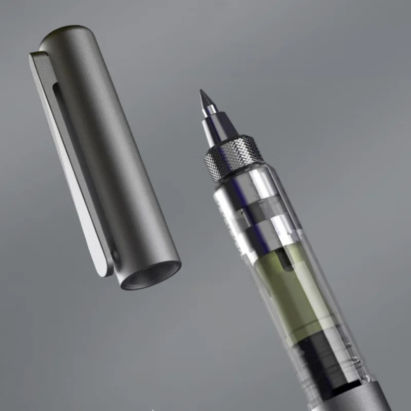 M & G 0.5 มม.ปากกาเจลสีดํา Magnetic Suspension Cushion Bullet TIP Plug-Type การเขียนเครื่องมือสําหรับนักเรียน/สอบ/สํานักงาน 1 ชิ้น