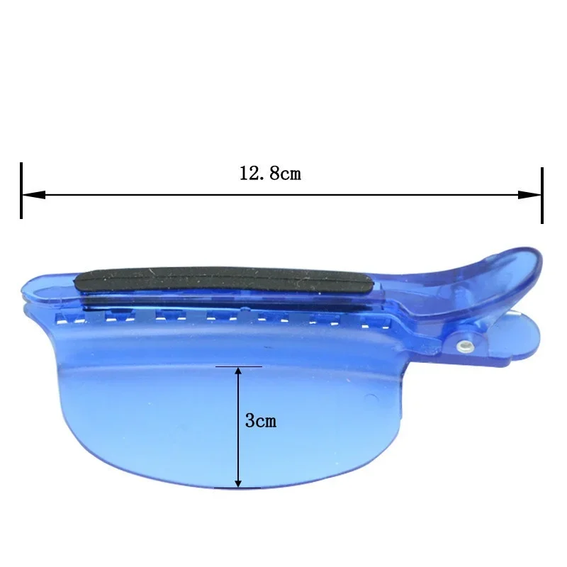 Wholesale  2 IN 1 Heat Insulation Protector Shield+Sectioning Hair Clips for dressers Salon Tools   Extension