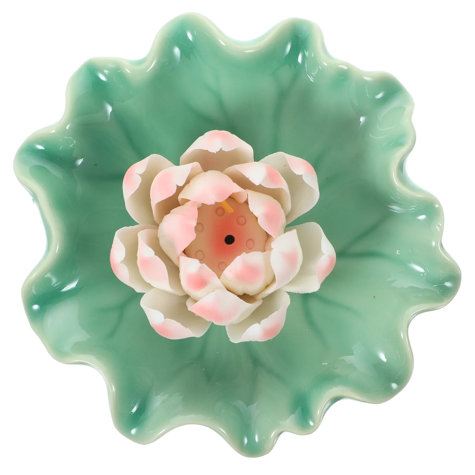 

Small Ceramic Tray Home Décor Products Hotel Scent Diffuser Handmade Holder Stand