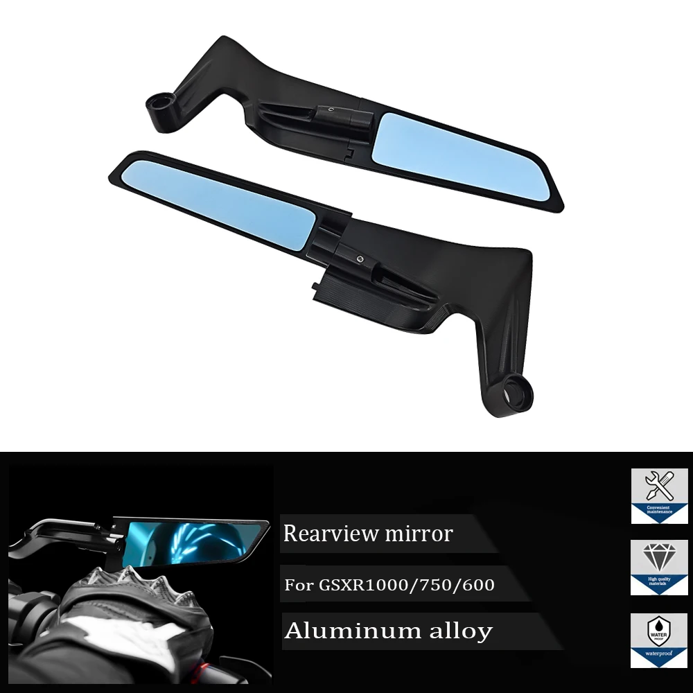 

For Suzuki GSXR400 GSXR600 GSXR750 GSXR1000 GSX-R400 GSX-R600 GSX-R750 GSX-R1000 Motorcycle Rearview Mirror Side Mirror