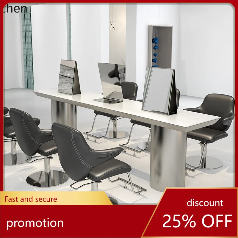 HT Hair Salon Special Perm and Dye Mirror Beauty Mirror Hair Salon Haircut Mirror