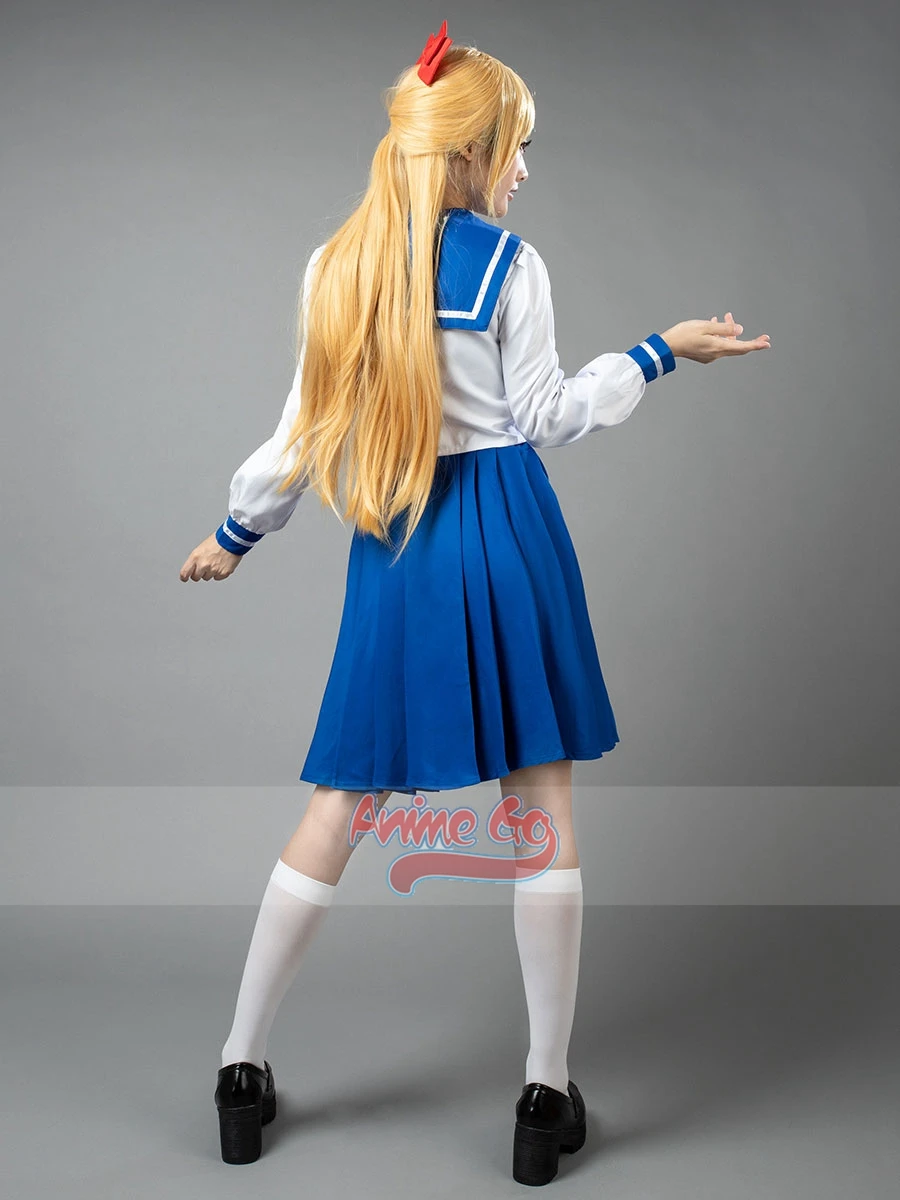 Anime Crystal Sailor Venus Minako Aino Cosplay Costume School Uniform Suit mp003719