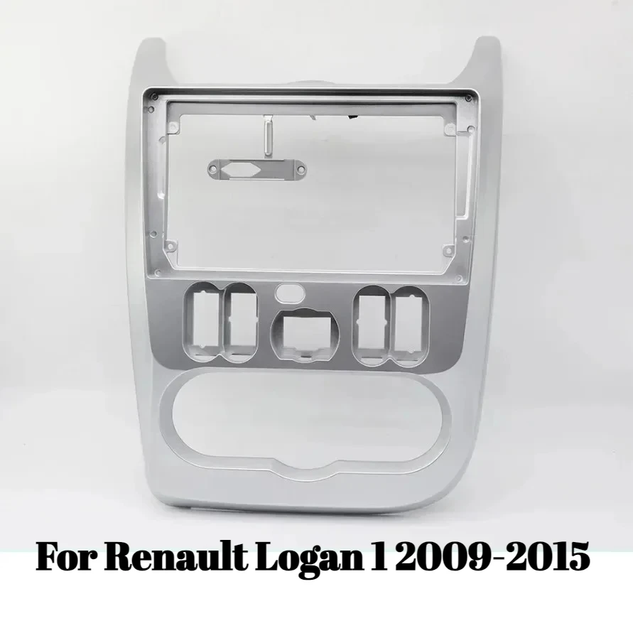 

7 inch 9 inch 2 Din Car Radio Fascia Panel for Renault Logan 1 2009-2015, Auto Stereo DVD Player Dash Frame Kit