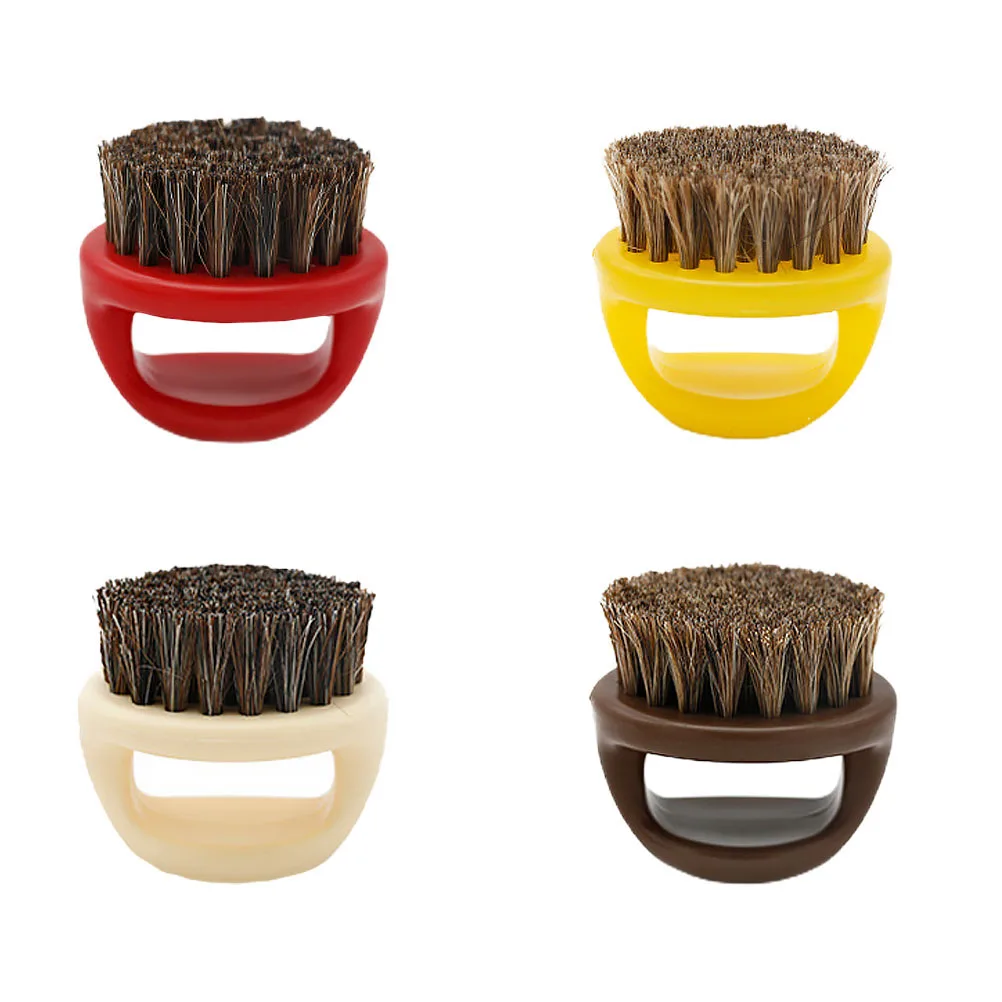 

4pcs Beard Comb Set Men Beard Brushes Fading Cleaning Bristles Men Grooming Styling Travel Portable Gifts