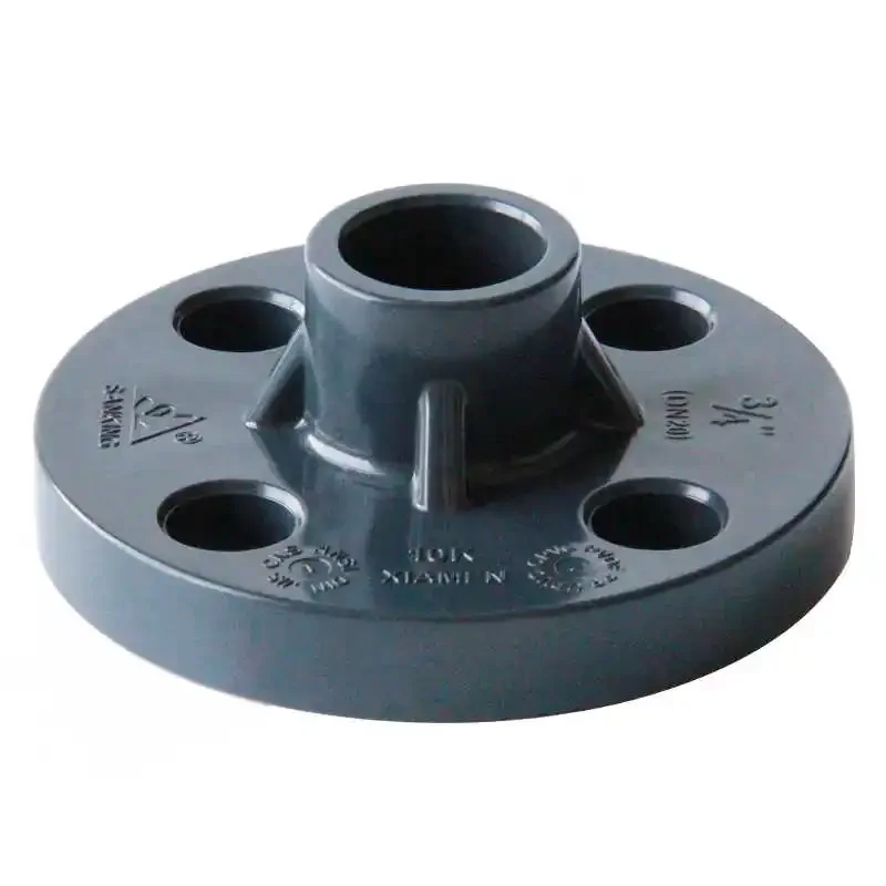 1-10Pcs Hi-Quality UPVC 20 25 32 40-110mm Flange Pipe Connector PVC Adapter Hardware Fittings Tube Parts Slip Socket Flanges