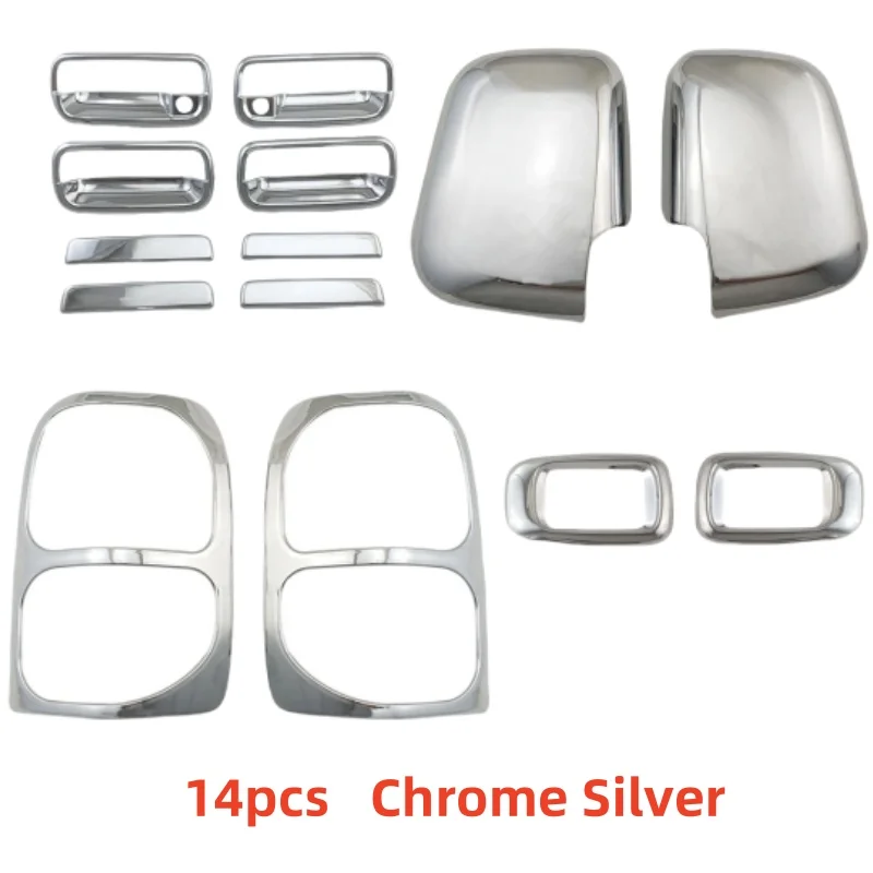 トヨタ ハイラックス サーフ 1998 1999 2000 2001 2002用 ブランド車改造 外装装飾アクセサリー トリム ABS クロームカバー