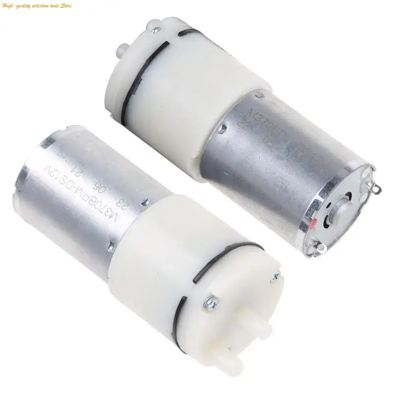 203F DC12V 370 Electric Micro Diaphragm Vacuum Air Low Noise Mini DIY Replacement for Drinking Equipment Beauty