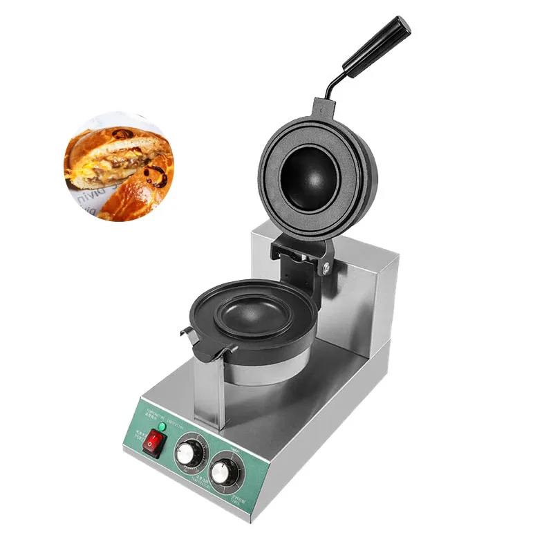 Waffle Burger Makin…