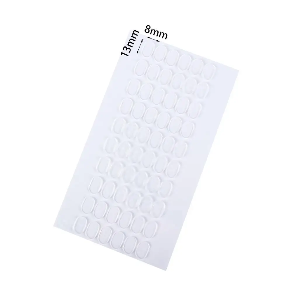 Fester transparenter Kleber, doppelseitig, selbstklebend, Patch-Aufkleber, Puppe