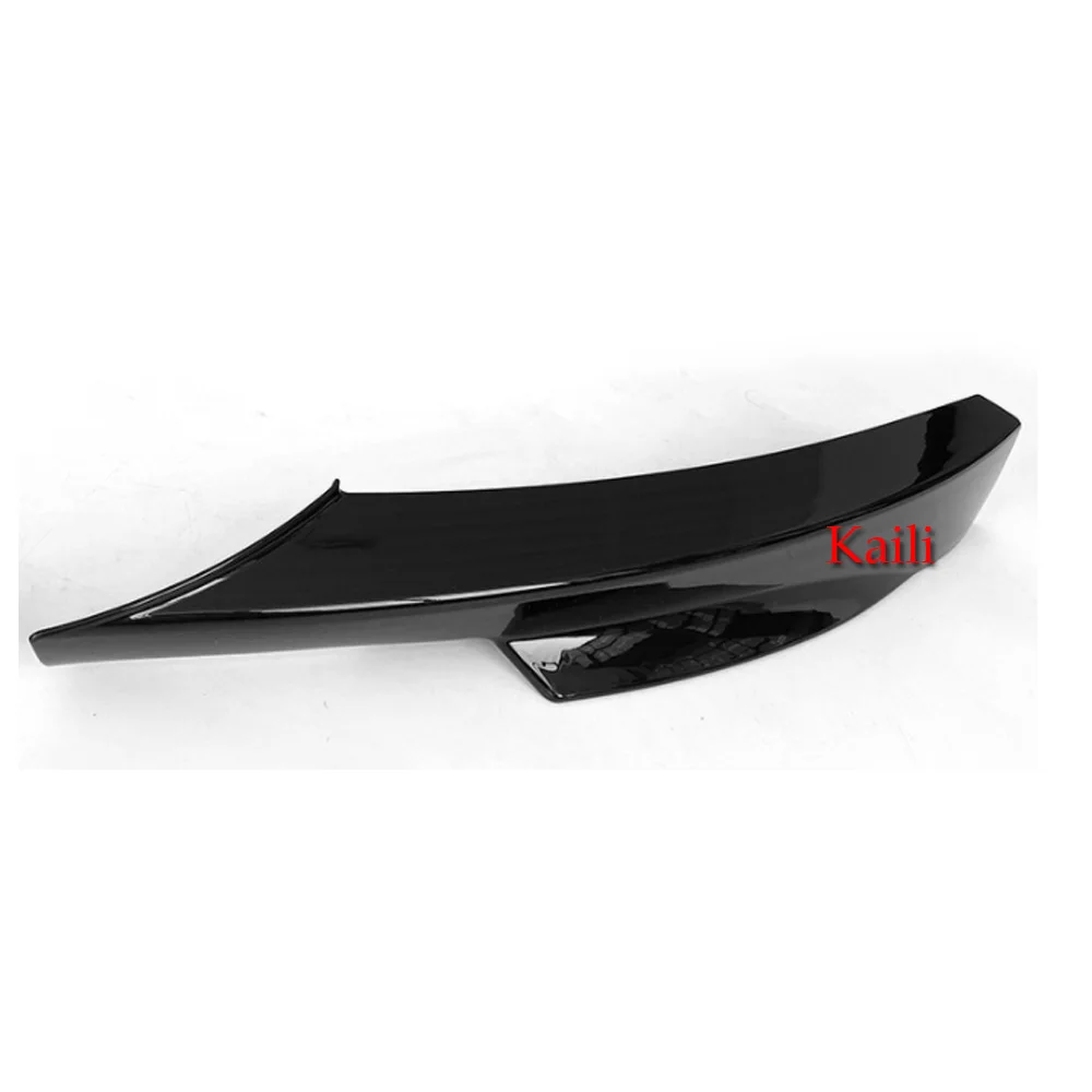 Glossy Black Front Bumper Lip Splitter Body Kit For BMW 3 Series E90 Facelift LCI M-Sport Splitter Sport Exterior Tuning Black