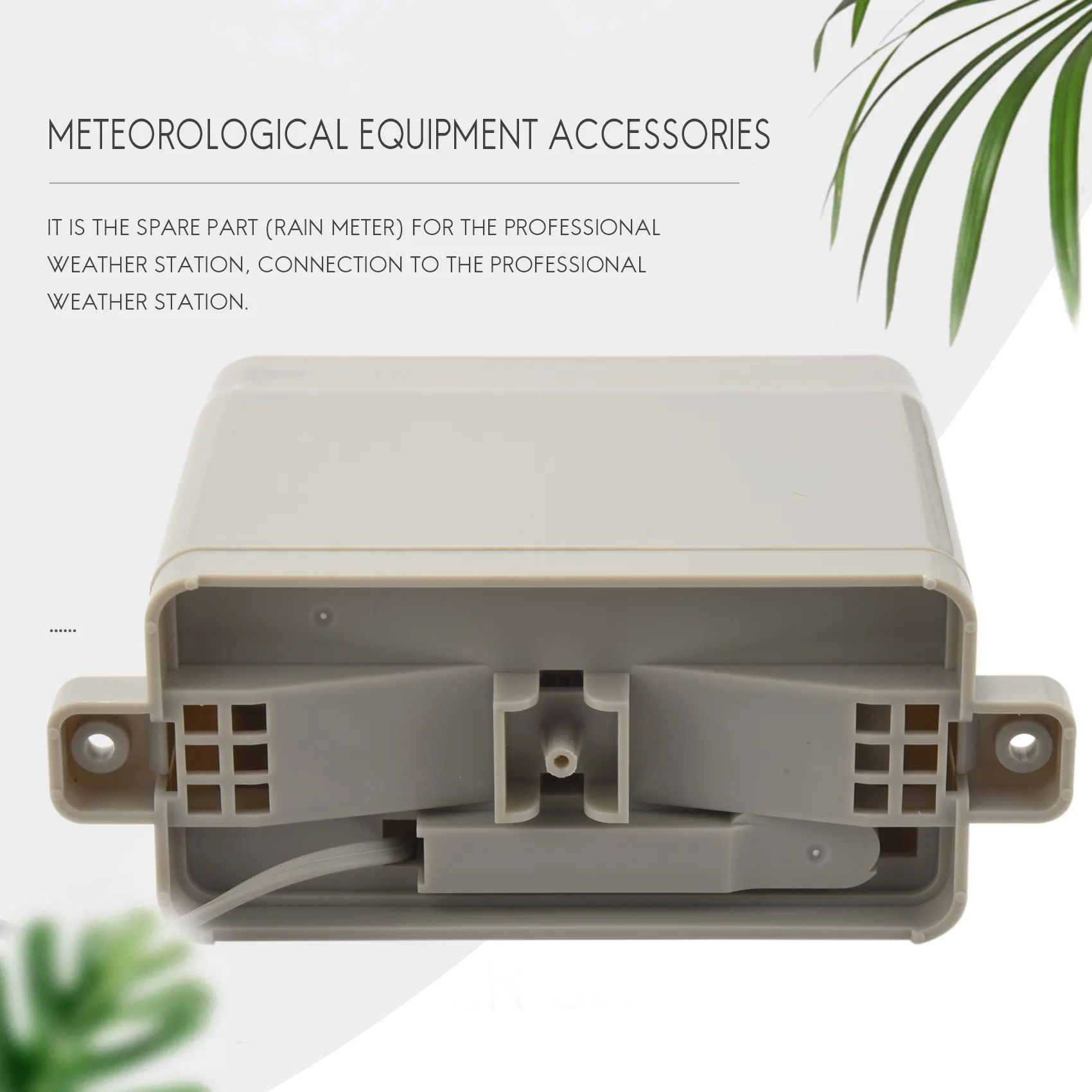 ABYC WH-SP-RG Pluviometro Test meteorologico Pluviometro Accessori per apparecchiature meteorologiche per Misol