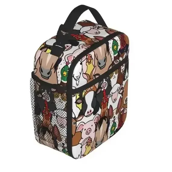 

Изолированная сумка для обеда в фермерском доме, контейнер для обеда, многофункциональный термохолодильник, ланч-бокс для школы