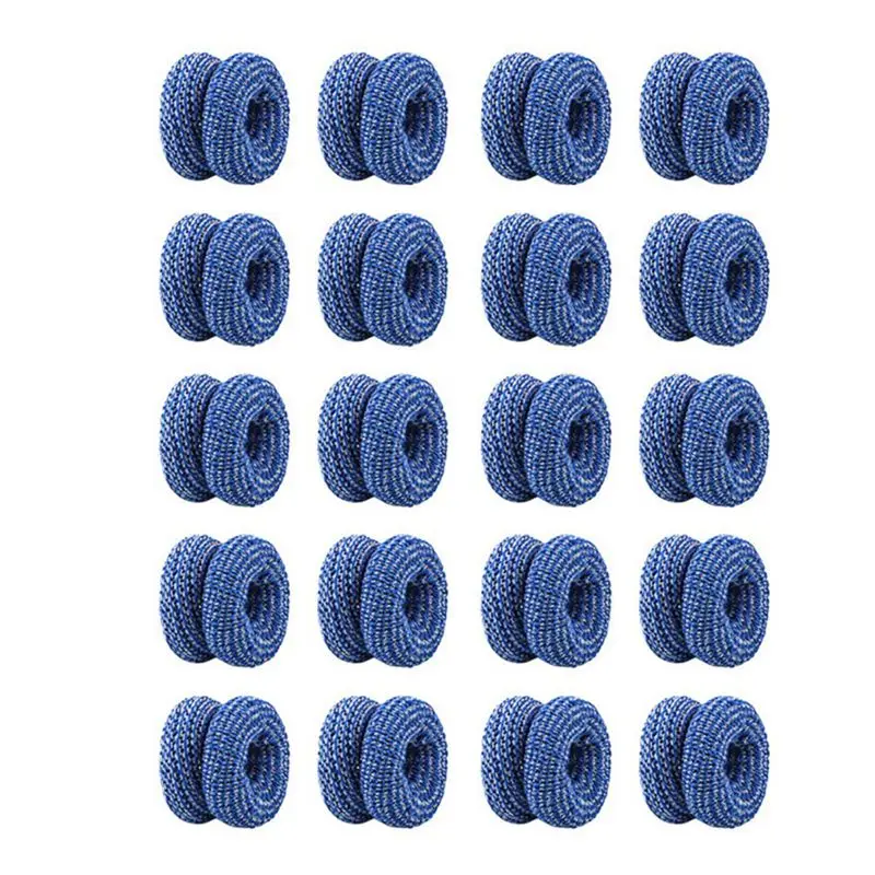 

ABJX New 20Pcs Tubular Finger Bandage,Finger Cots, Soft, Resilient, Breathable, Fit, Fixed And Wrapped Sports Bandages,Blue Dura