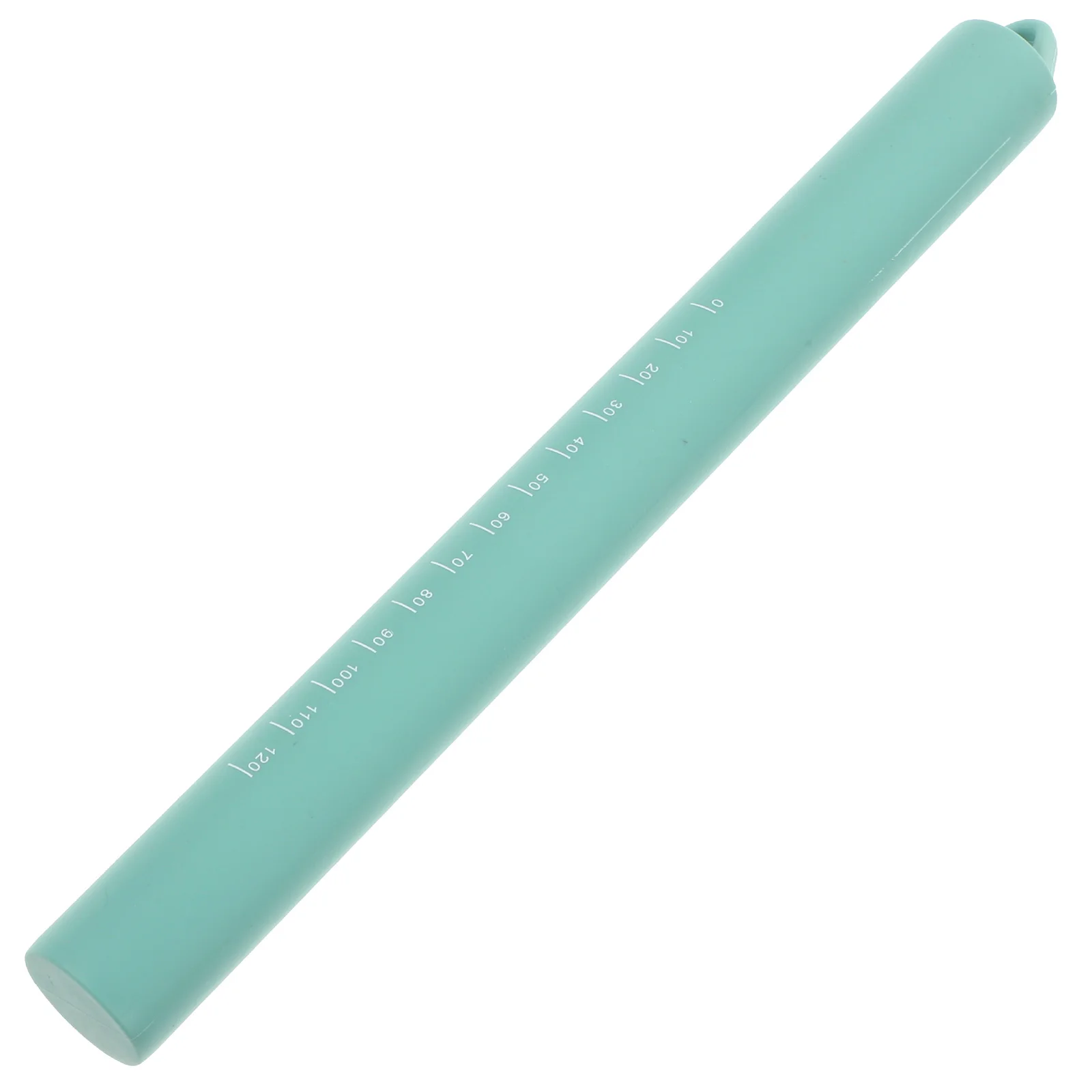 

Kitchen Rolling Pin Dough for Dumpling Wrapper Roller Dark Green Silica Gel Pastry