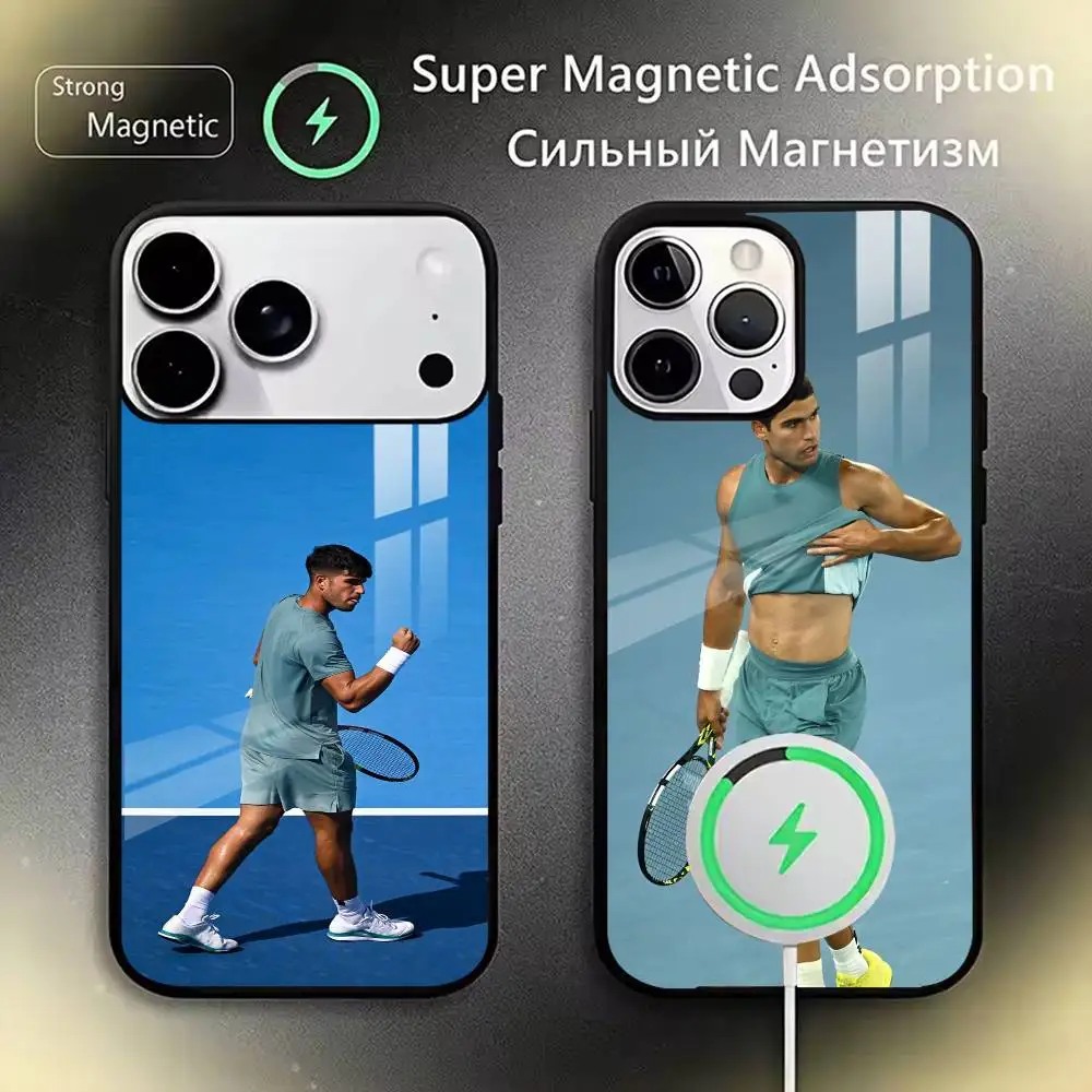 

Popular Sports Player Portrait Phone Case For iPhone17,16,15,14,13,12,11 Plus,Pro Magnetic For Magsafe Wireless Charging