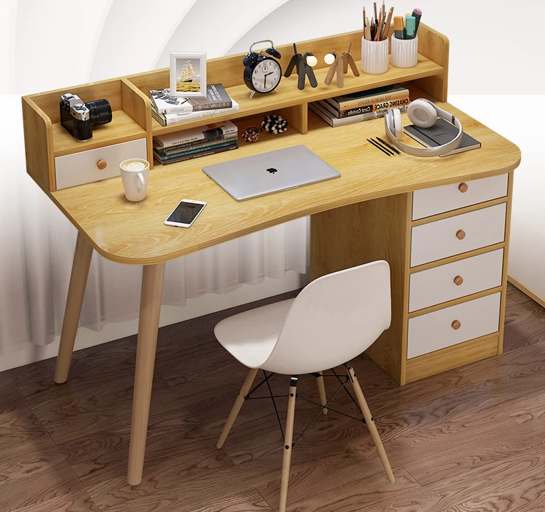 

Современная компьютерная книжная полка, комбинированный стол, книжная полка для спальни, письменный стол