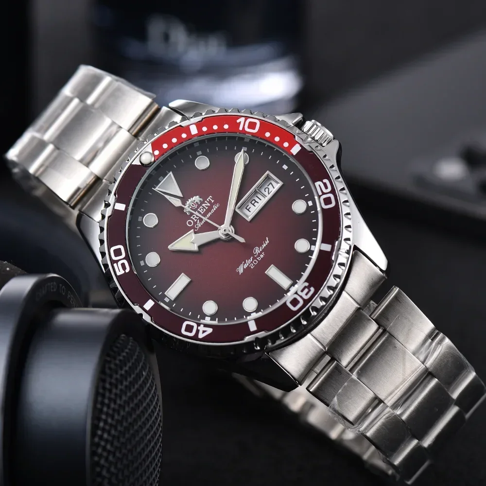 Amzing AAA Top Quality AAA Orient Original Brand Watches For Mens Orient Automatic Mechanical Wristwatch Luxury AAA Male Clocks