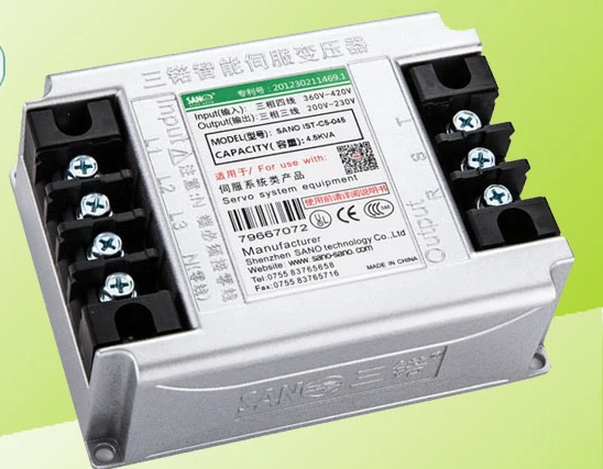 Original 5KVA SANO IST-C5-050 three-phase intelligent servo electronic transformer Sano transformer