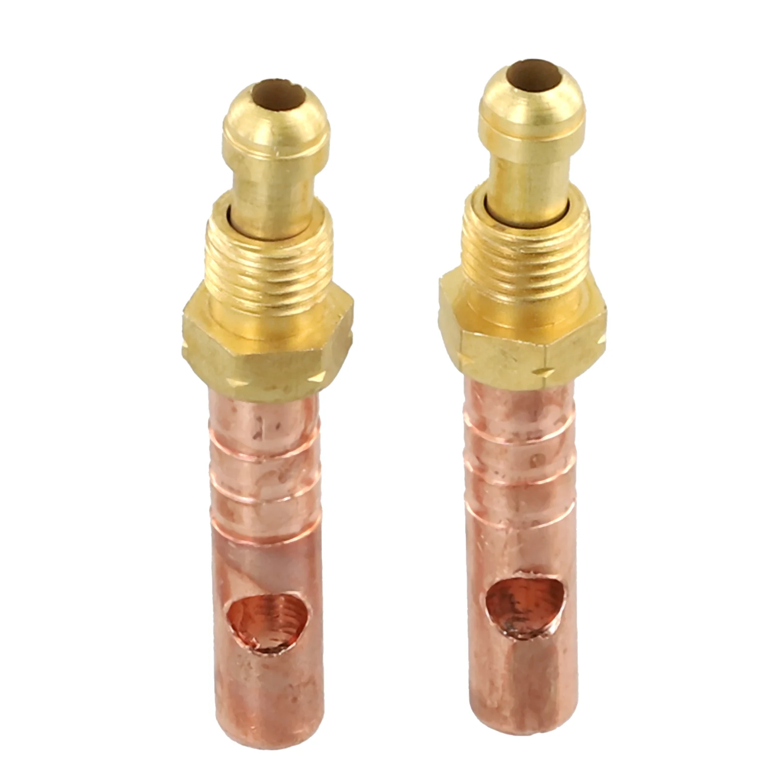 

2pcs TIG Welding Torch Connector Adapter For WP18 TIG Welding Torch Copper TIG Welding Torch Head Adapter 8mm Outer 6mm Inner