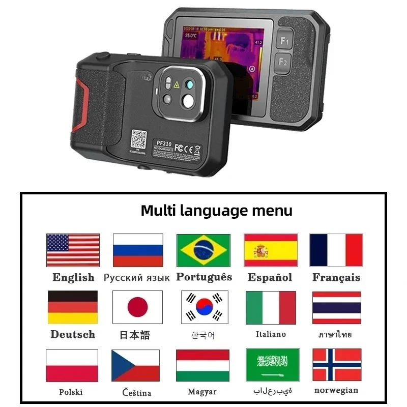 Infrared WiFi Pocket Thermal Imaging Camera for Electrical/Mechanical Building HVAC Detection Tools