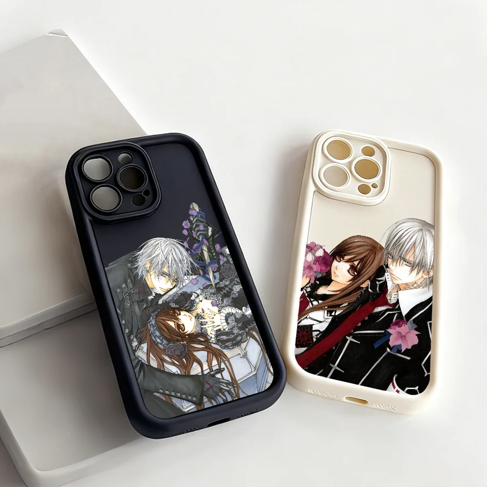 

Anime V-Vampire K-Knight Phone Case FUNDA For Samsung S25S24S23 A56 A55 Ultra FE Plus Shockproof Soft Back Cover