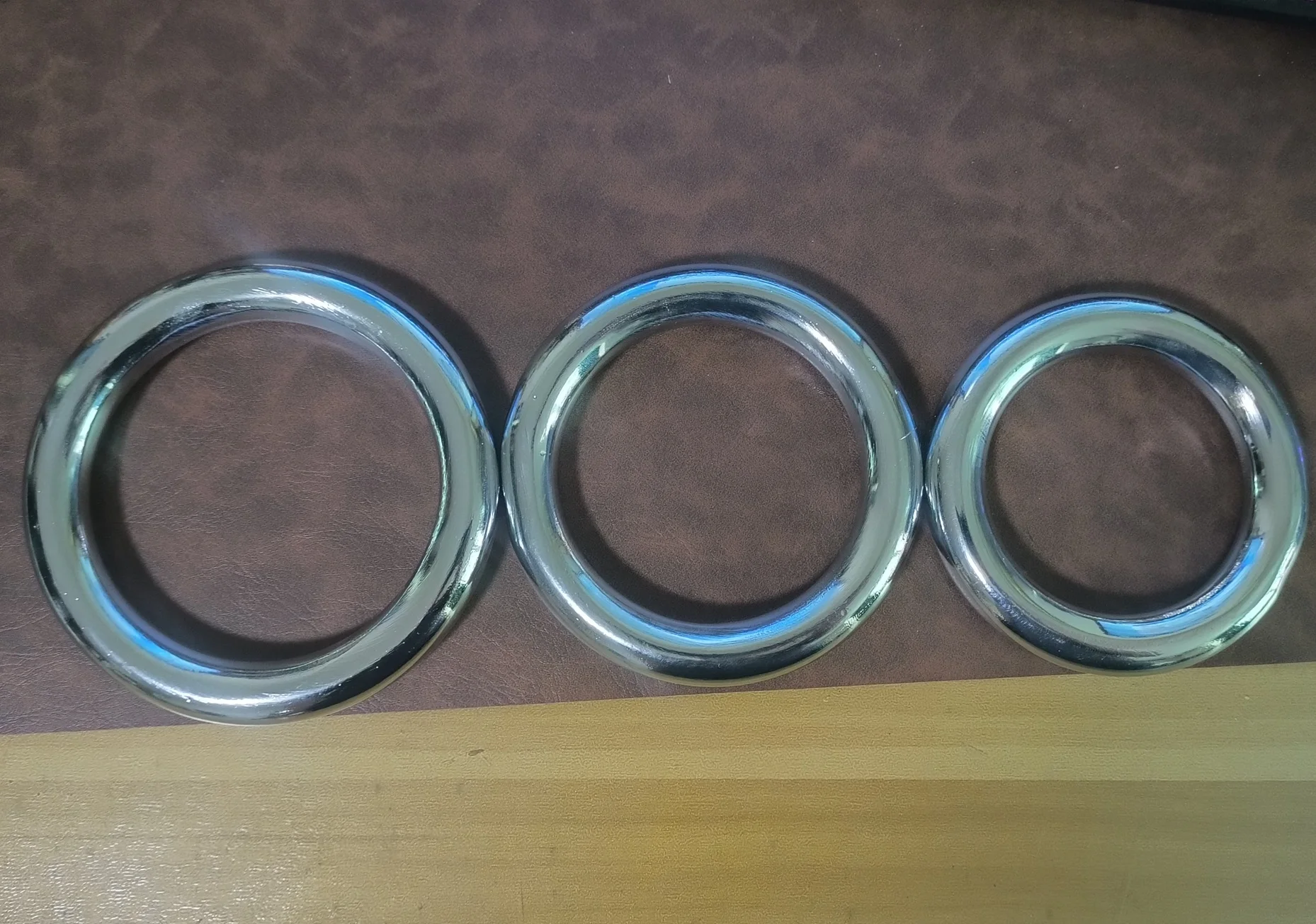 Steel Iron Bracelet Kungfu hand ring Counterweight