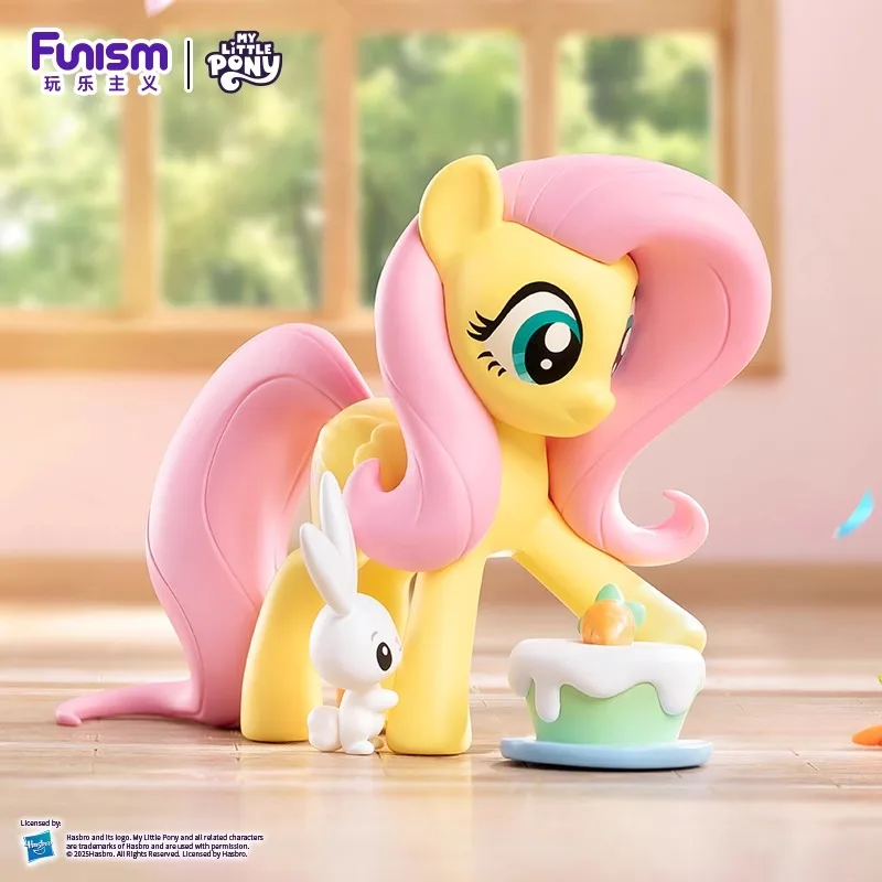 Original My Little Pony Fluttershy Sweet Diary Series Blind Box Ornament Action Figure Cartoon Decor CollectibleToy Holiday Gift image 3