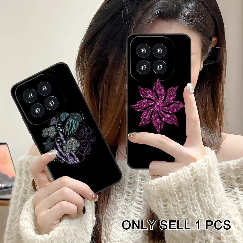

Shining Diamond Phone Case for Xiaomi 17 15 14 13 12 Mi 11 T Ultra Lite Pro S X 5G Soft TPU Shockproof Cover