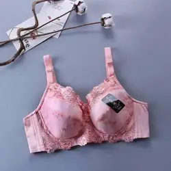 B C D E F G H 40 42 44 46 48 Cup Bra Big Boobs Women Underwear Sexy Up Lift Breast Underwire Ladies Embroidery Brassiere Bra