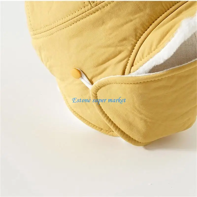 090B Beanie Cap Hat Winter Warm Hat for Boy Girl Ear Protections Hats with Mask