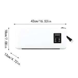 Air conditioned on wall mounted mini cooling and warming air conditioner with remote control for bedroom living room/UK/USA Plug Main Main Sales Mini Wall Air Conditioning - №4