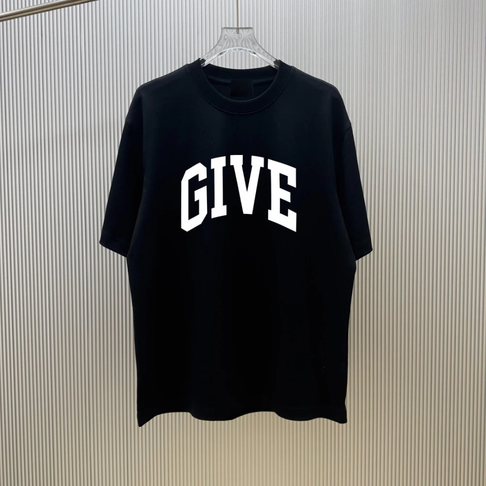 

2026 Luxury Unisex T Shirt Vintage Letter Print Summer Tee Short Sleeve Cotton Soft Breathable for Daily Casual Outdoor Wear