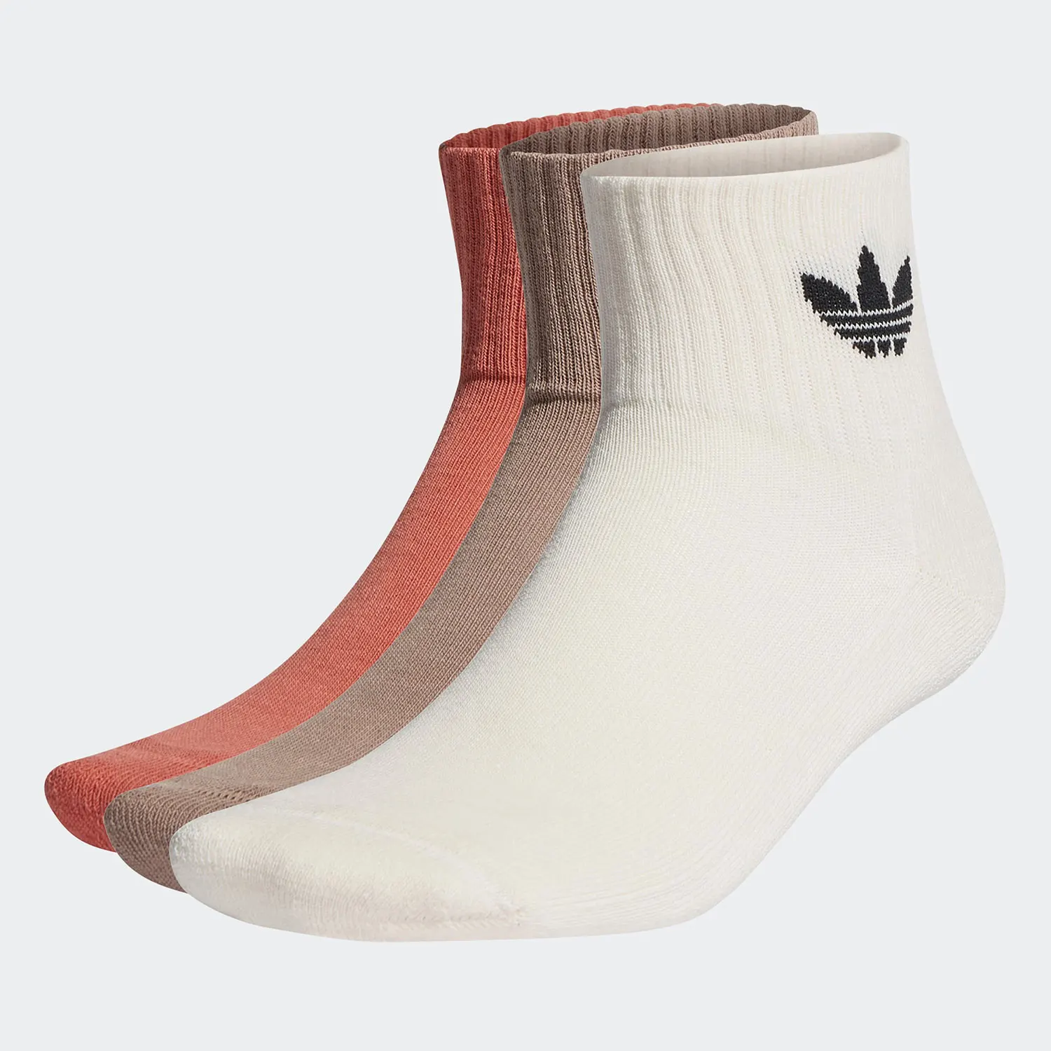 

Adidas Authentic Current Season Three Leaves New Style Three Pairs Set Men's Women's Sports Socks HC9549