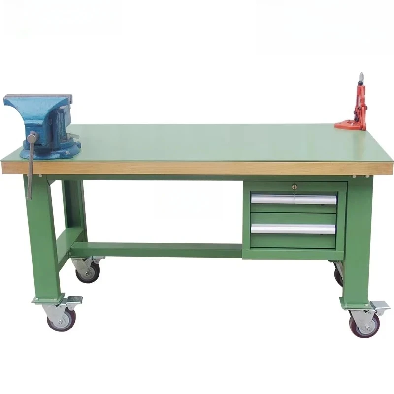 

Heavy Duty Mobile Cabinet Mechanical Workshop Metal Work Bench Workbench