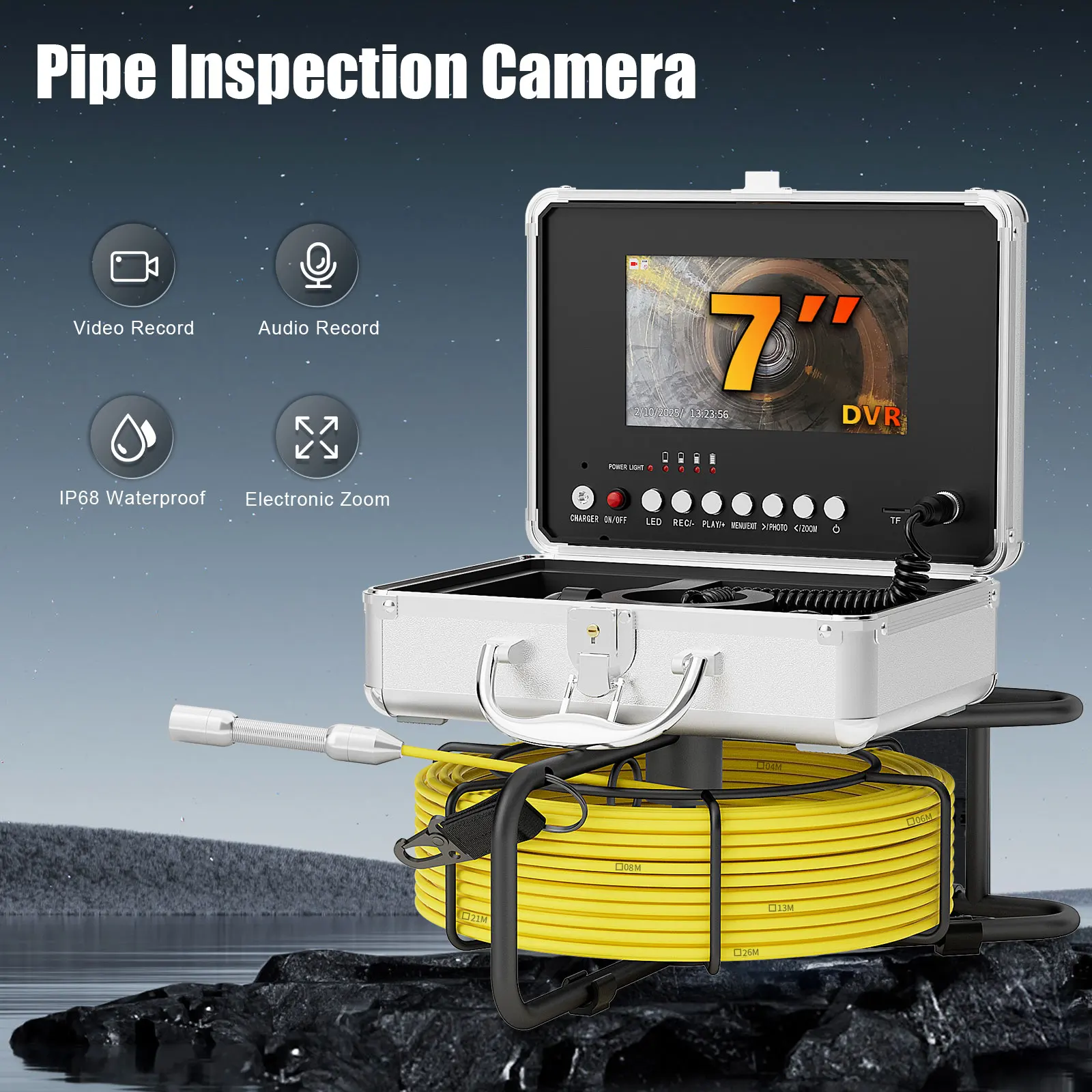 17mm Lens 20M Sewer 7