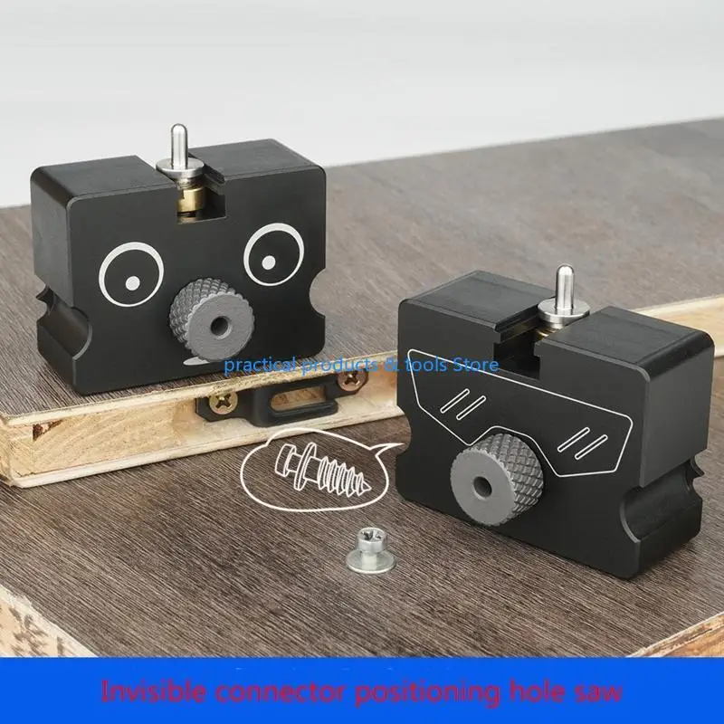 77JB Woodworking Invisible Connector Định vị Định vị Định vị Vòng Vòng Chất Dowel Định vị Thợ mộc Bản lề Định vị Lỗ