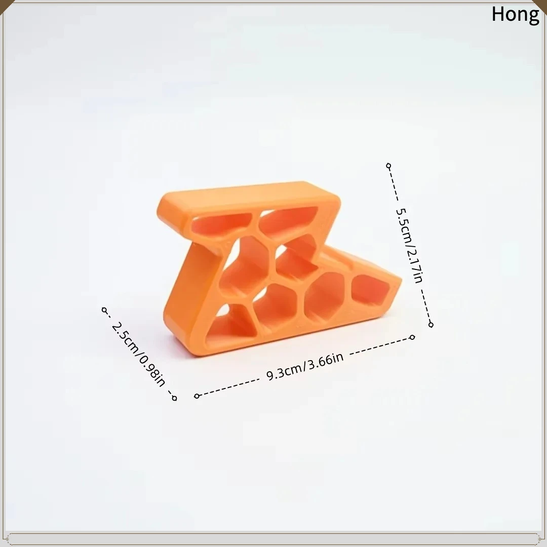 1 Heavy-Duty Wedge Anti-Slip Door Stopper-Suitable for Indoor Use, Easy to Install/Remove,Compatible with Balcony & Window Doors